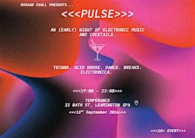 DJ night @ temperance | PULSE!