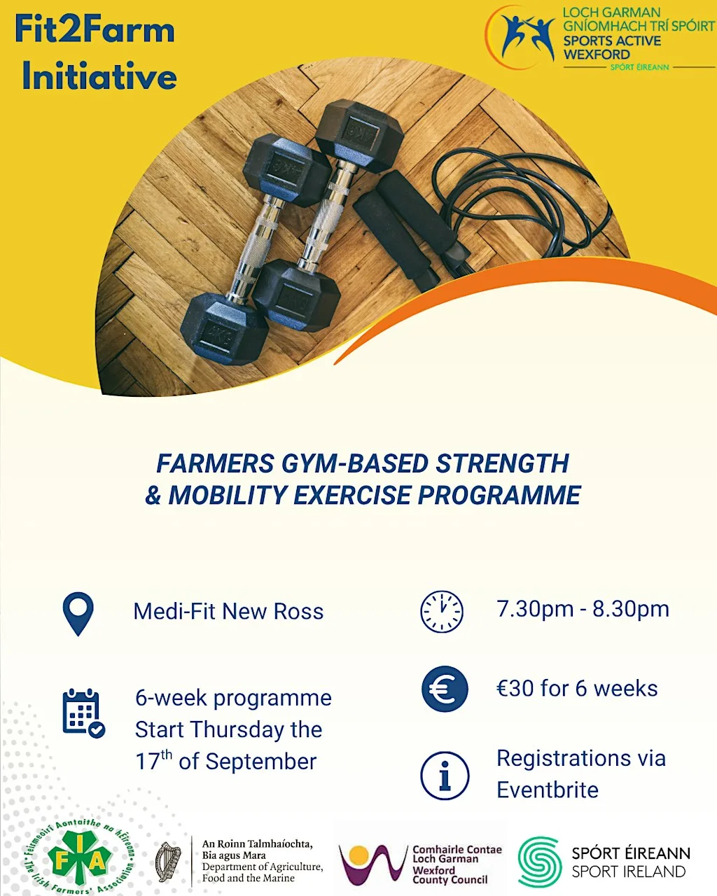 Farmers Gym-based Strength & Mobility Exercise programme