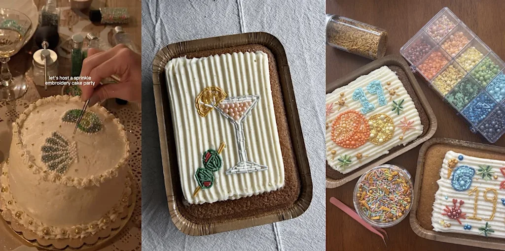 Cake Embroidery at The Mill