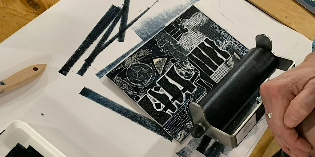 Introduction to Collagraph Printing with Abbie Mooney.