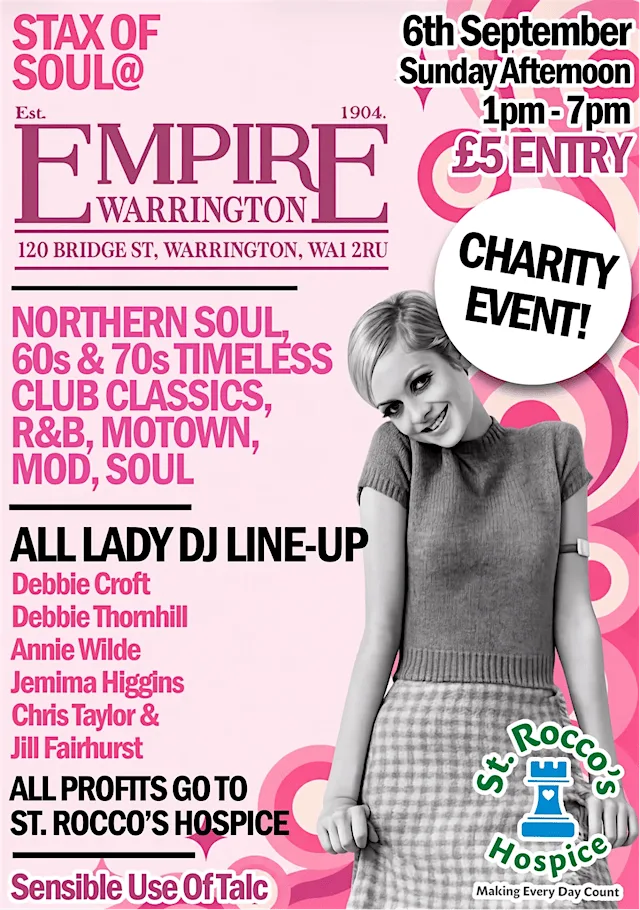 Northern Soul Charity Event at Empire Warrington
