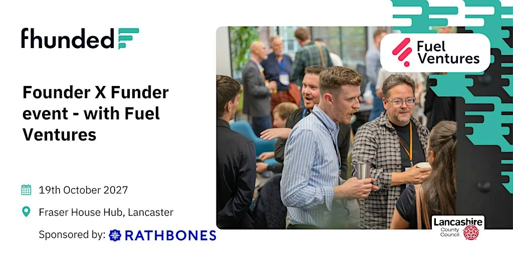 2027 Fhunded - Founder X Funder event in collaboration with Fuel Ventures