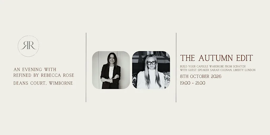 An evening with Refined by Rebecca Rose at Deans Court