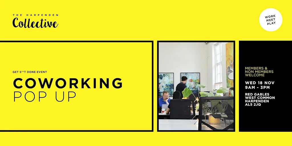 Monthly Coworking Pop Up