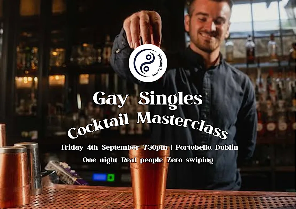 Gay Singles Cocktail Masterclass | Dublin at NYX Hotel Dublin Portobello