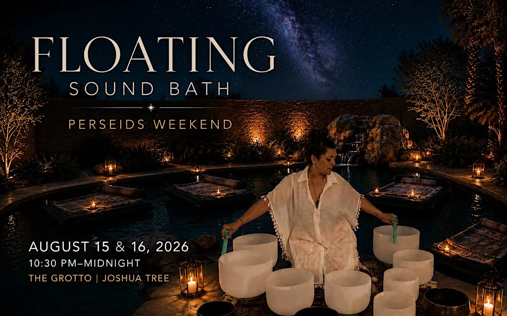 Perseids Weekend-Stargazing Floating Sound Bath
