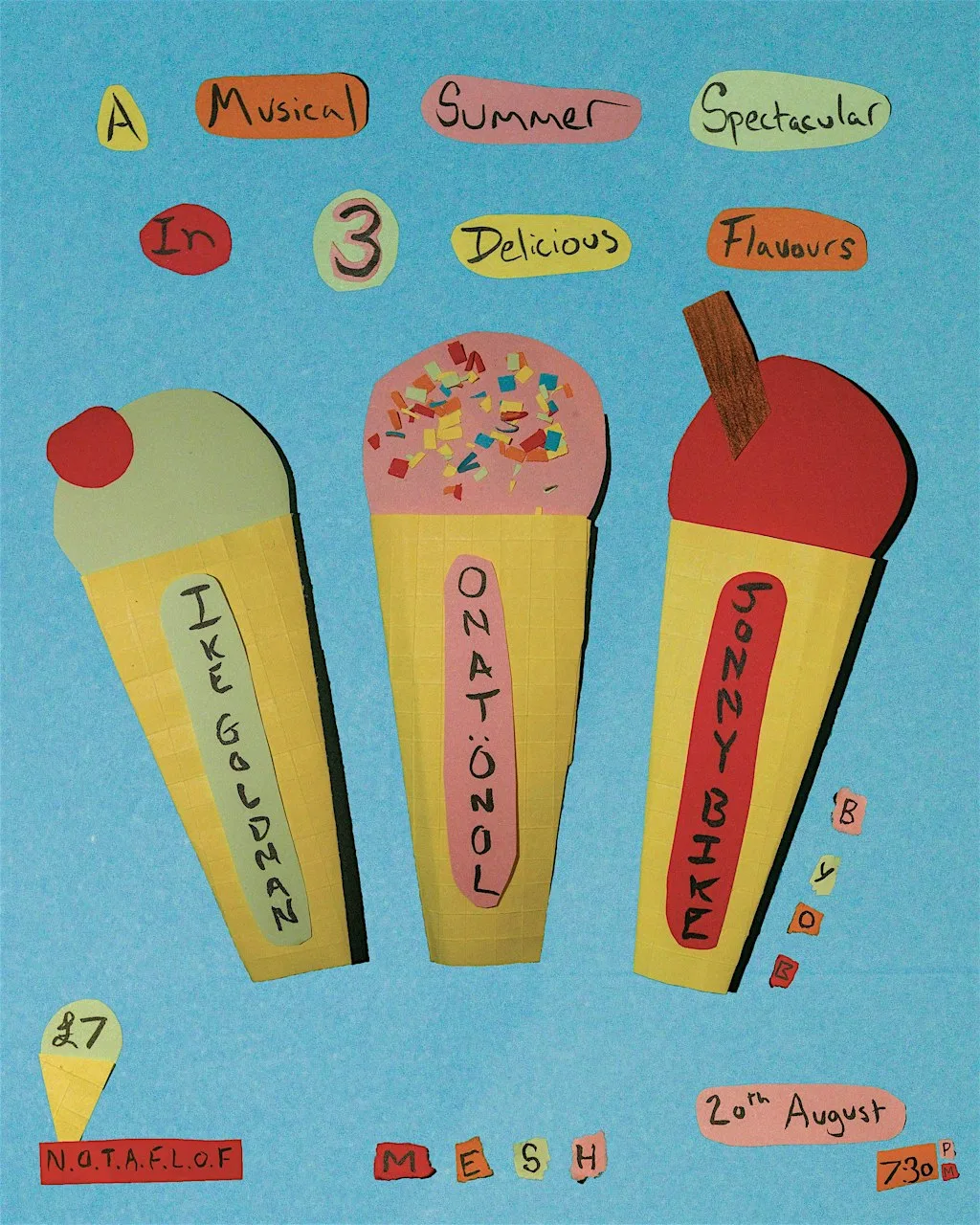 A Musical Summer Spectacular In 3 Delicious Flavours!
