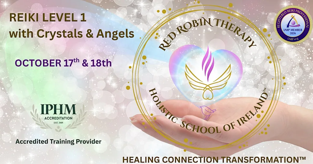 Reiki Level 1 with Crystals & Angels IPHM Accredited