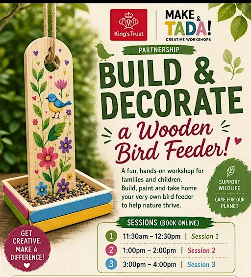 FREE Community Bird Feeder Workshop