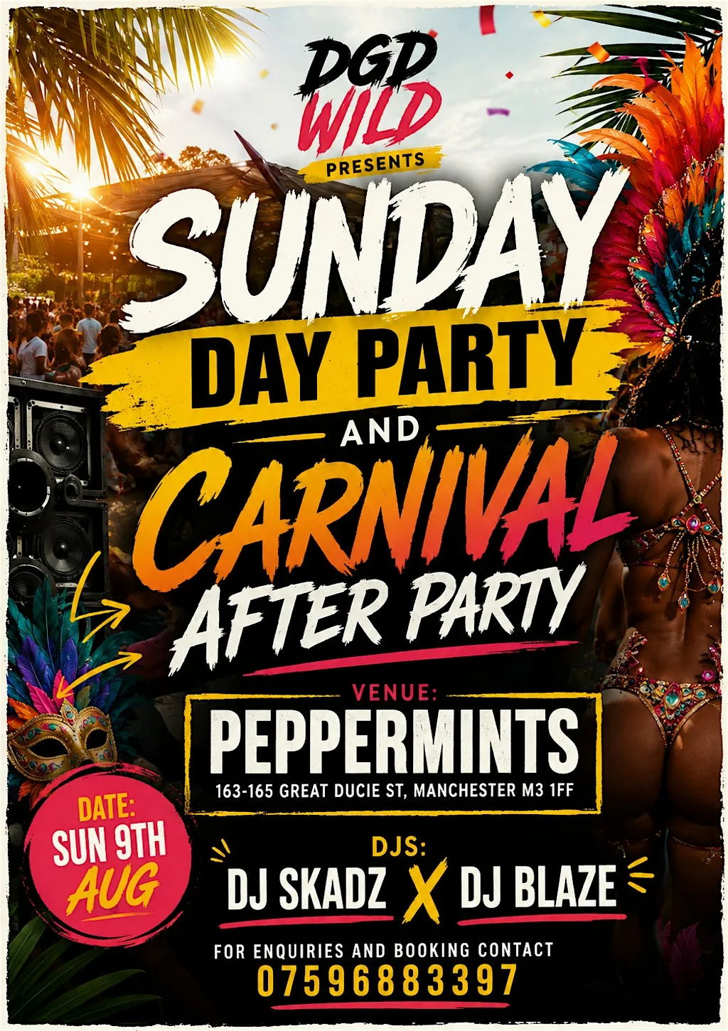 Sunday Day Party & Carnival After Party