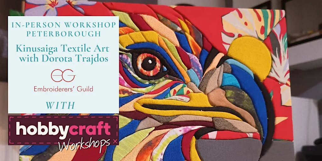In Person Workshop: Intro to Kinusaiga Art w/ Dorota Trajdos (Peterborough) at Hobbycraft
