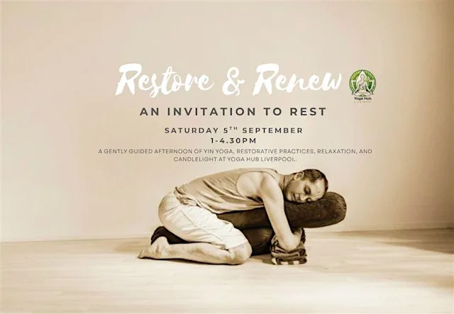 Restore and Renew - An invitation to Rest