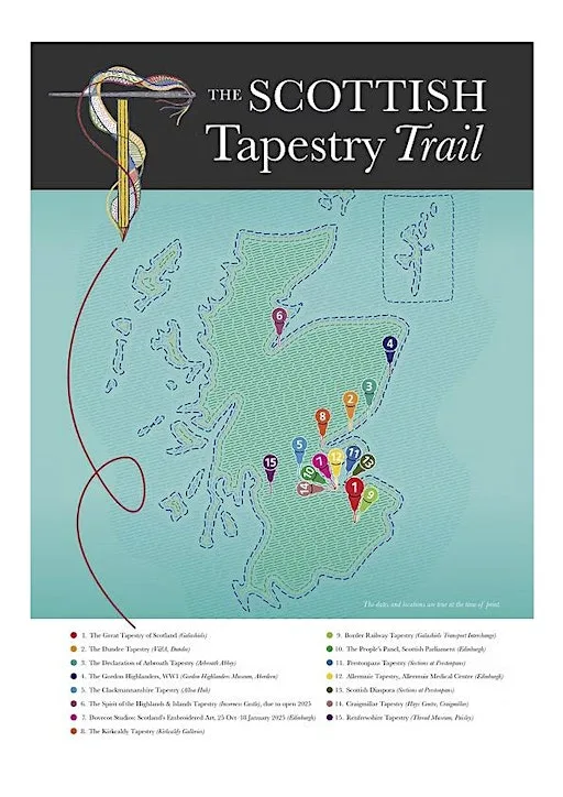 Scottish Tapestry Trail Launch