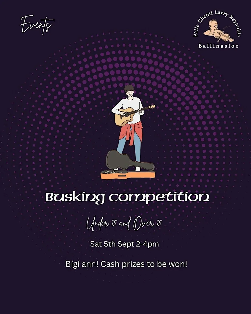 Busking Competition 2026 at Ballinasloe
