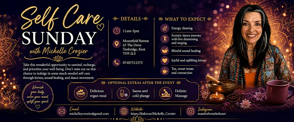 Self Care Sunday|Kirtan, Drum Dance Journey & Sound Healing at Mountfield Retreat