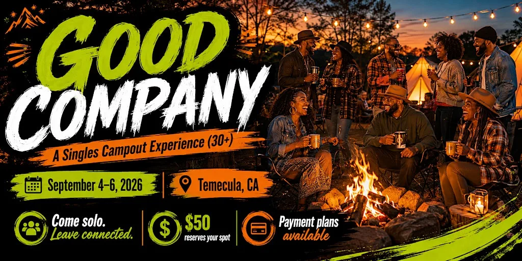 Good Company: A Singles Campout Experience (30+)