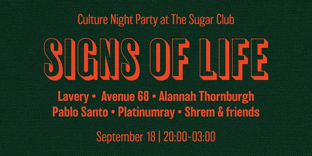 Culture Night Party w/ Lavery, Avenue 68, Alannah Thornburgh, Shrem +++