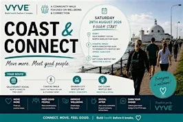 Coast & Connect | Community Walk | North Shields to Whitley Bay at Salt Market Social