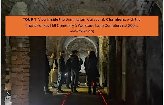 Catacomb Tour 1-Hidden Interior Chambers during Halloween