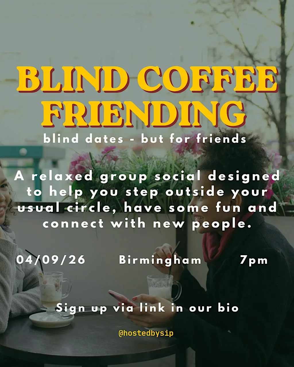 Blind Coffee Freinding - blind dates, but for friends (Birmingham)