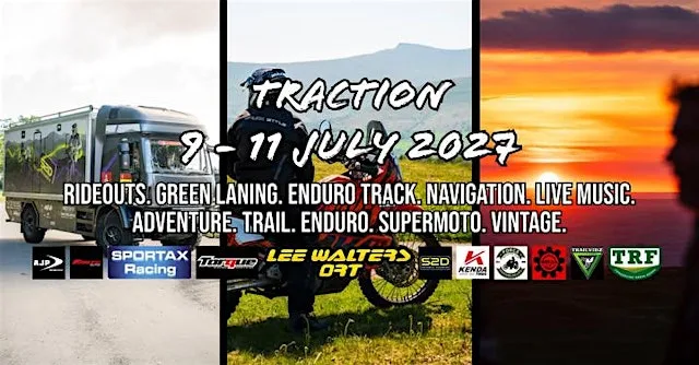 TRACTION EXPLORER ADVENTURE BIKE FESTIVAL 2027 at Baskerville Hall Hotel, Clyro Court, Hereford