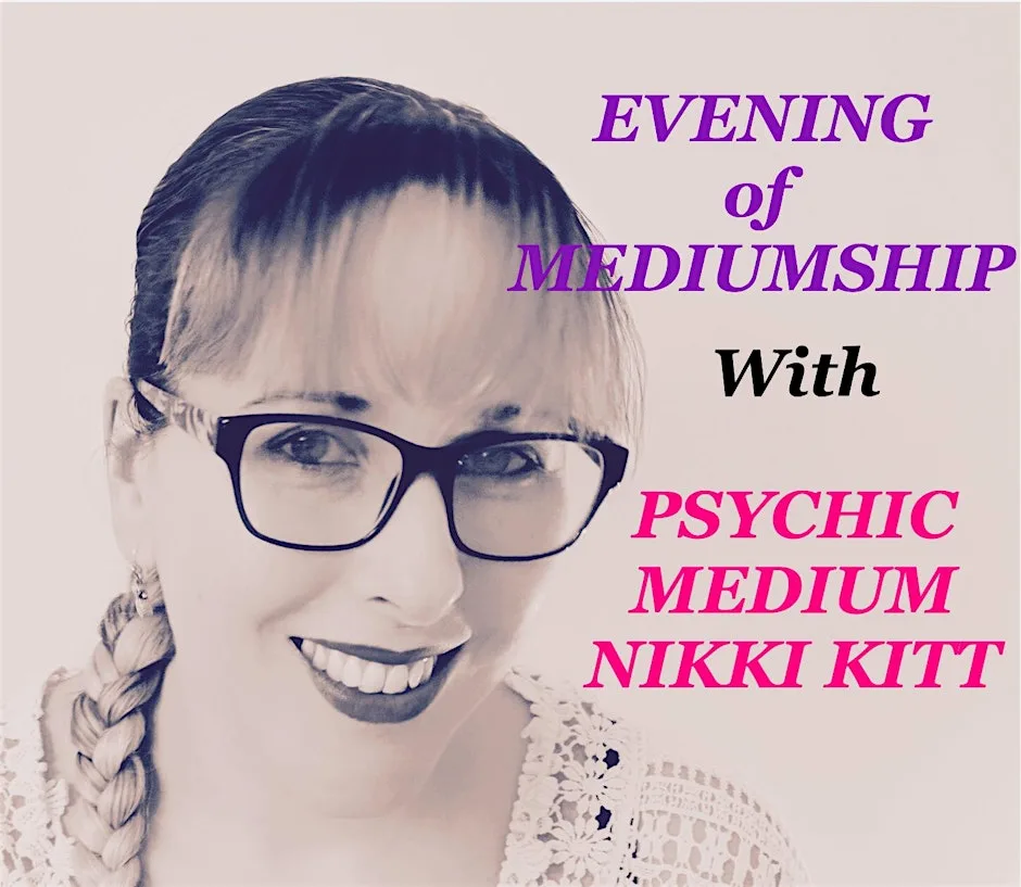 Mediumship Evening with Nikki Kitt - Sturminster Marshall at Sturminster Marshall Memorial Hall