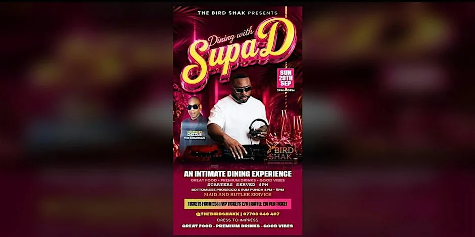 Dining with SUPA D