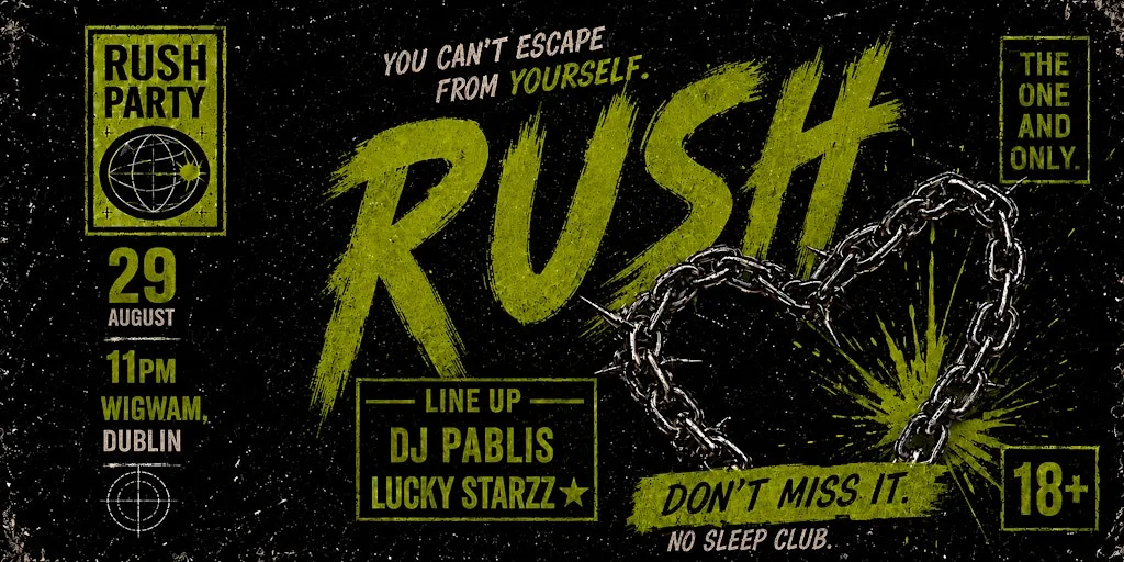 RUSH PARTY at Wigwam