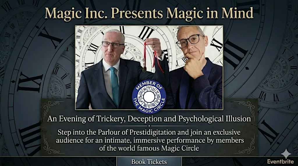 Magic In Mind: An Evening of Trickery, Deception & Psychological Illusion