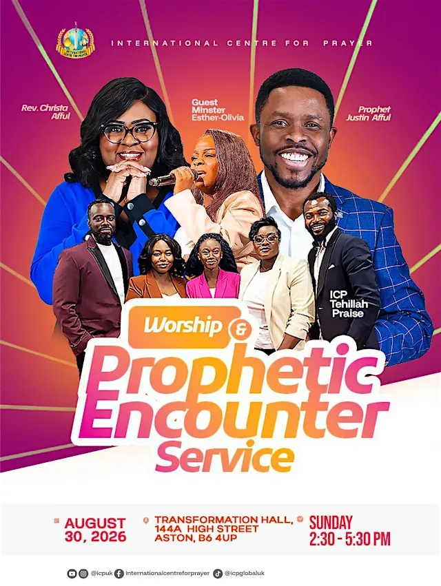 Birmingham Worship & Prophetic Encounter at International Center for Prayer
