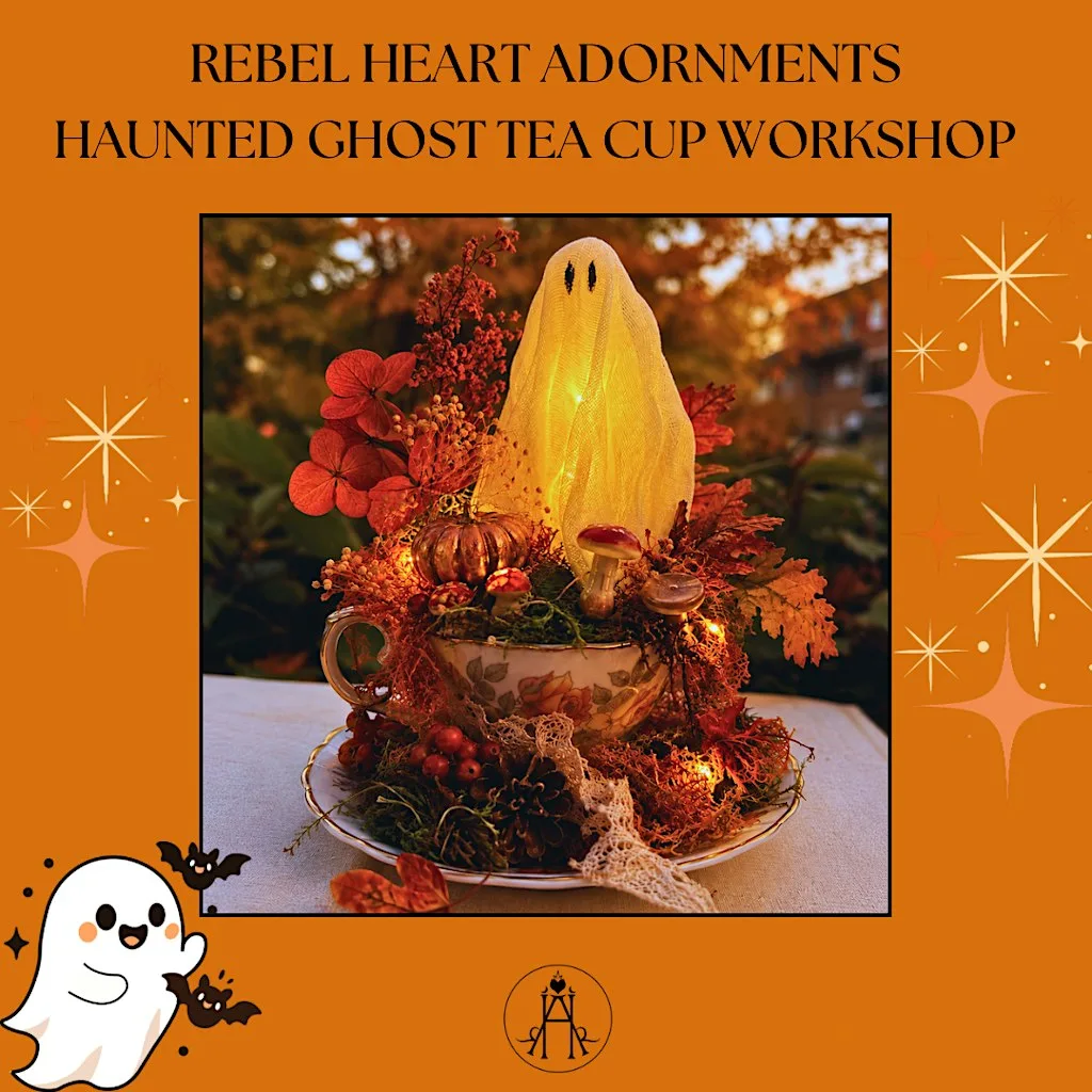 Haunted Ghost Teacup Workshop at 4 Hannington St