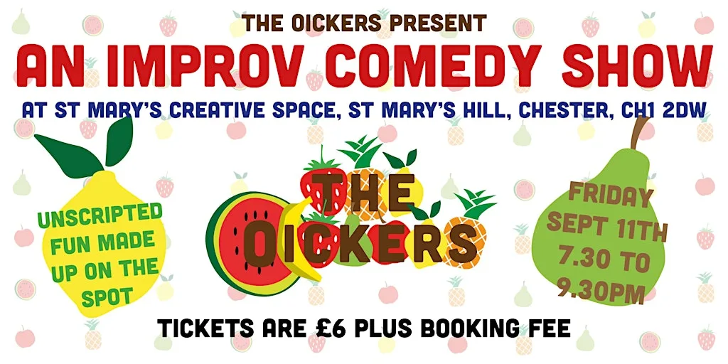 An improv comedy show at St Mary's Creative Space