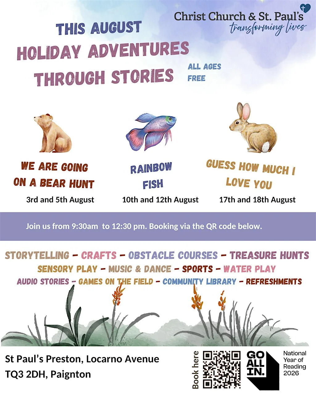Holiday Adventures Through Stories (HATS) at St Paul's Church, Preston, Paignton