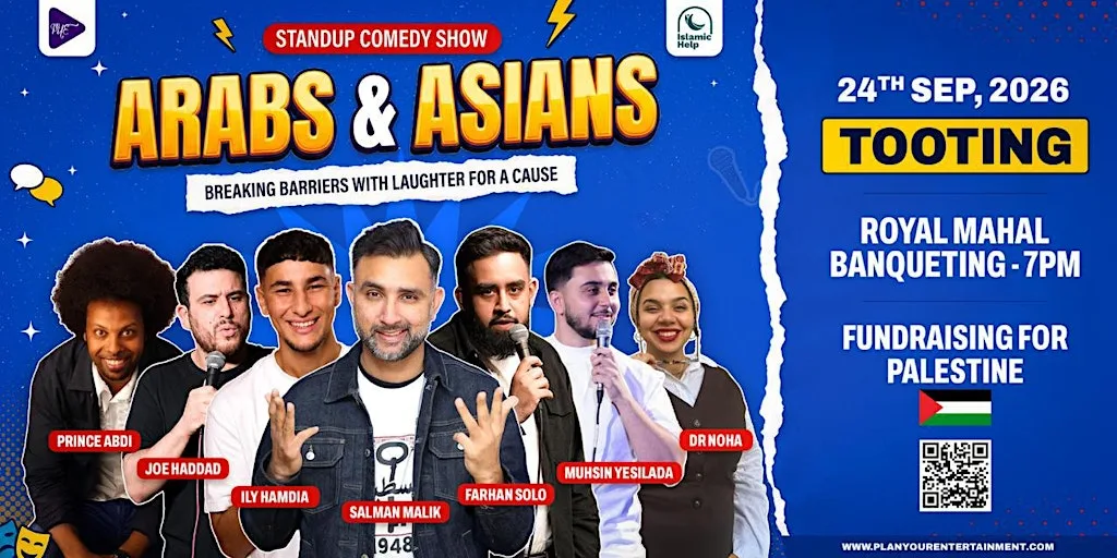 Arabs & Asians Stand-up Comedy Show Tooting London