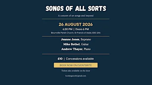 Songs of all sorts at Bournville Parish Church, St Francis of Assisi