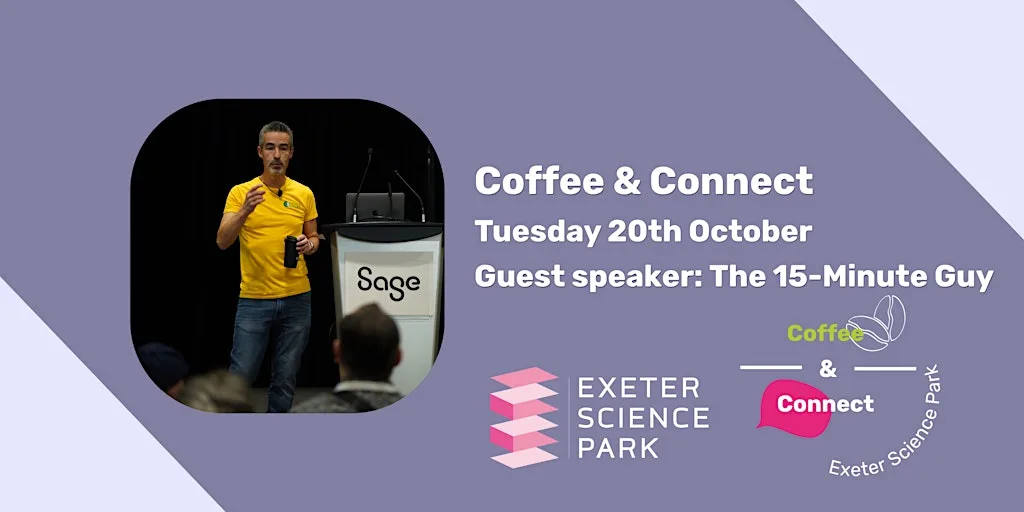 Coffee & Connect October at Exeter Science Park