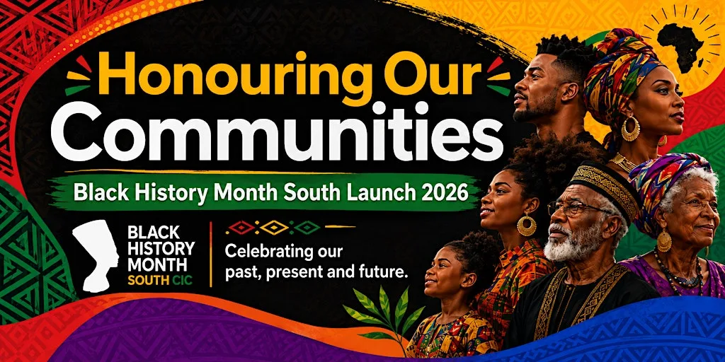 Black History Month South Launch 2026 at Saint Mary's Fire Station