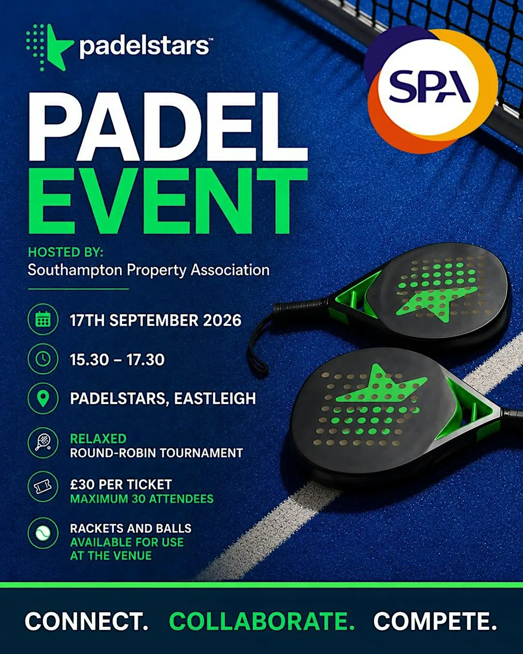 Southampton Property Association Padel Event