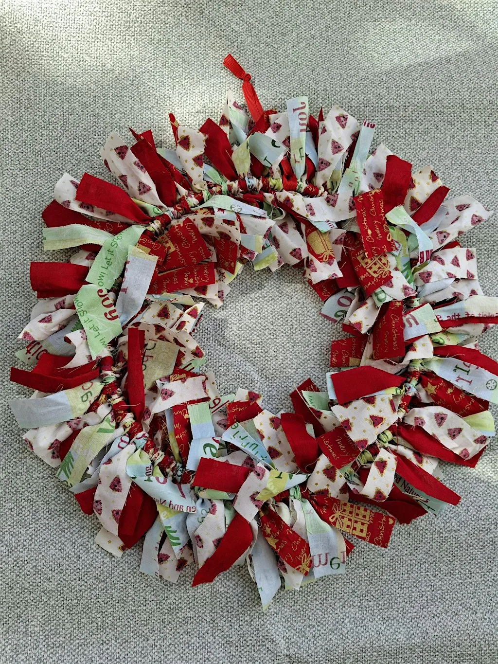 Christmas Rag Wreath Workshop