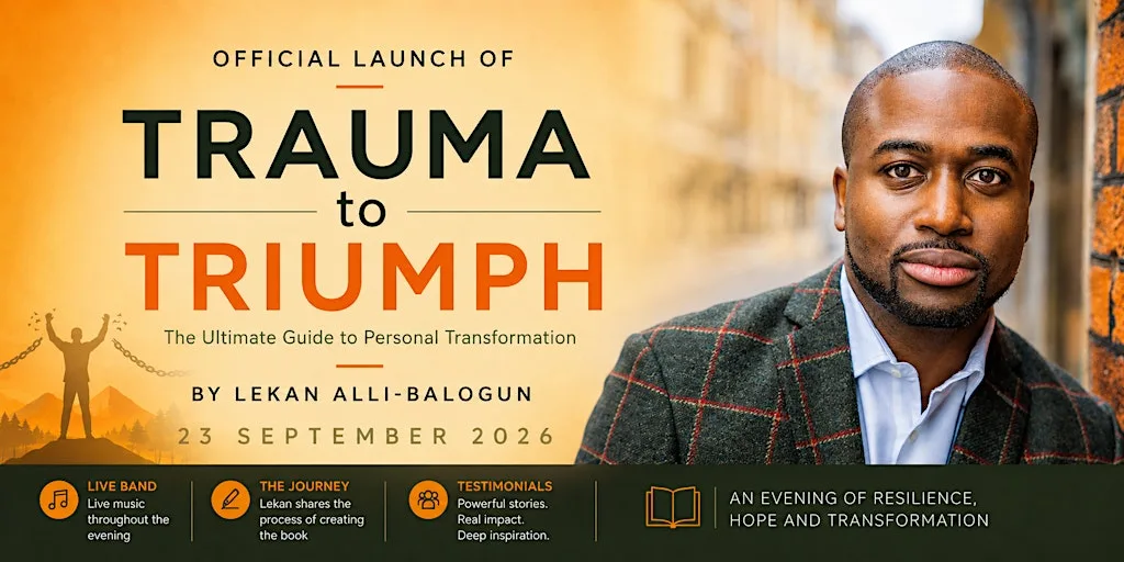 Trauma to Triumph Book Launch at Soul Mama Islington