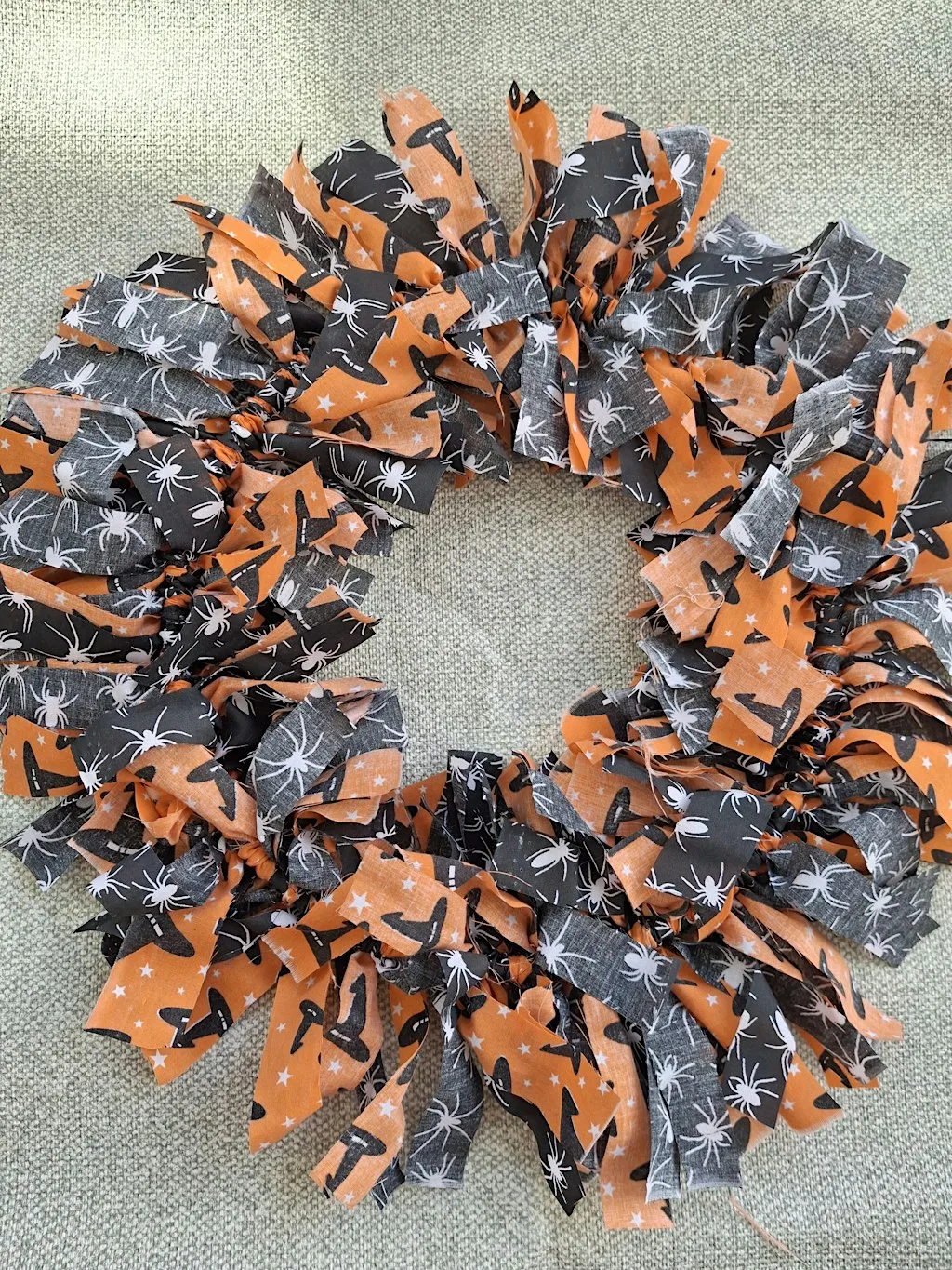 Halloween Rag Wreath Workshop at Cass Art