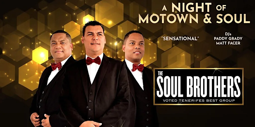 The Soul Brothers Live – Motown & Soul Night with Paddy Grady at The Black Diamond
