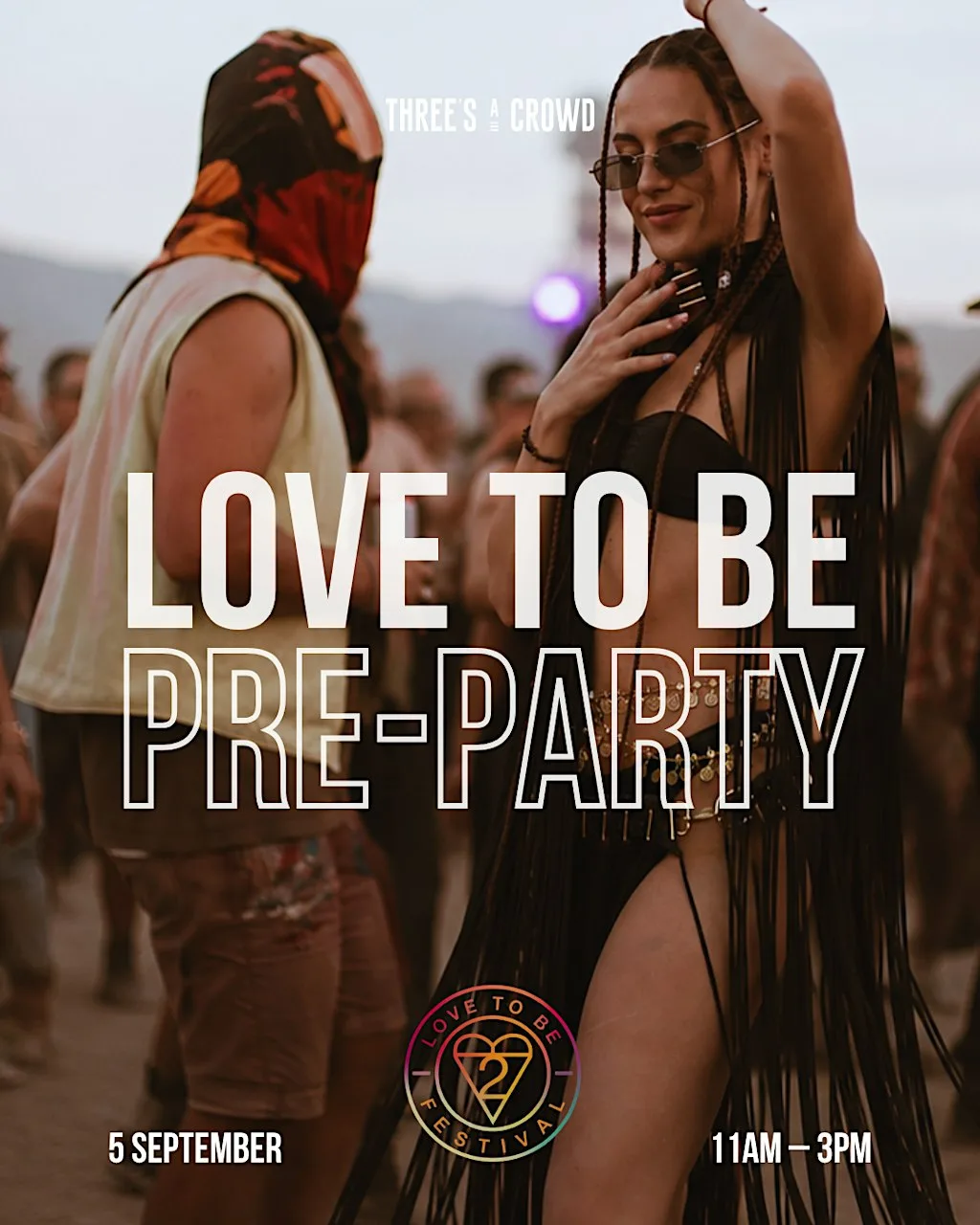 LOVE TO BE PRE-PARTY at Three's a Crowd | Harrogate