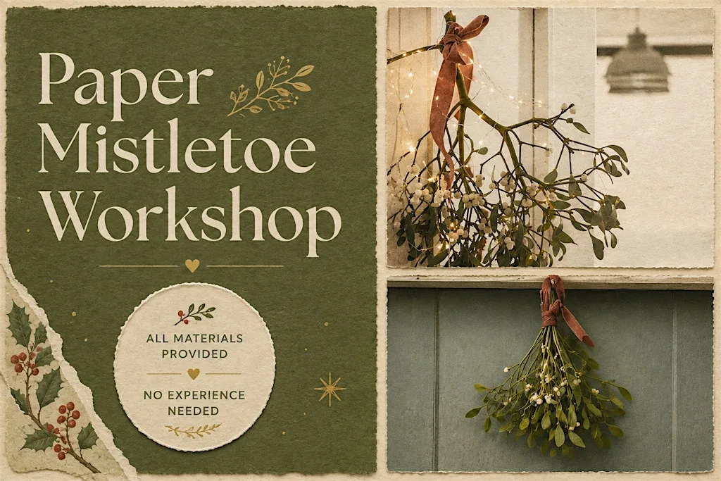 Paper Mistletoe Workshop
