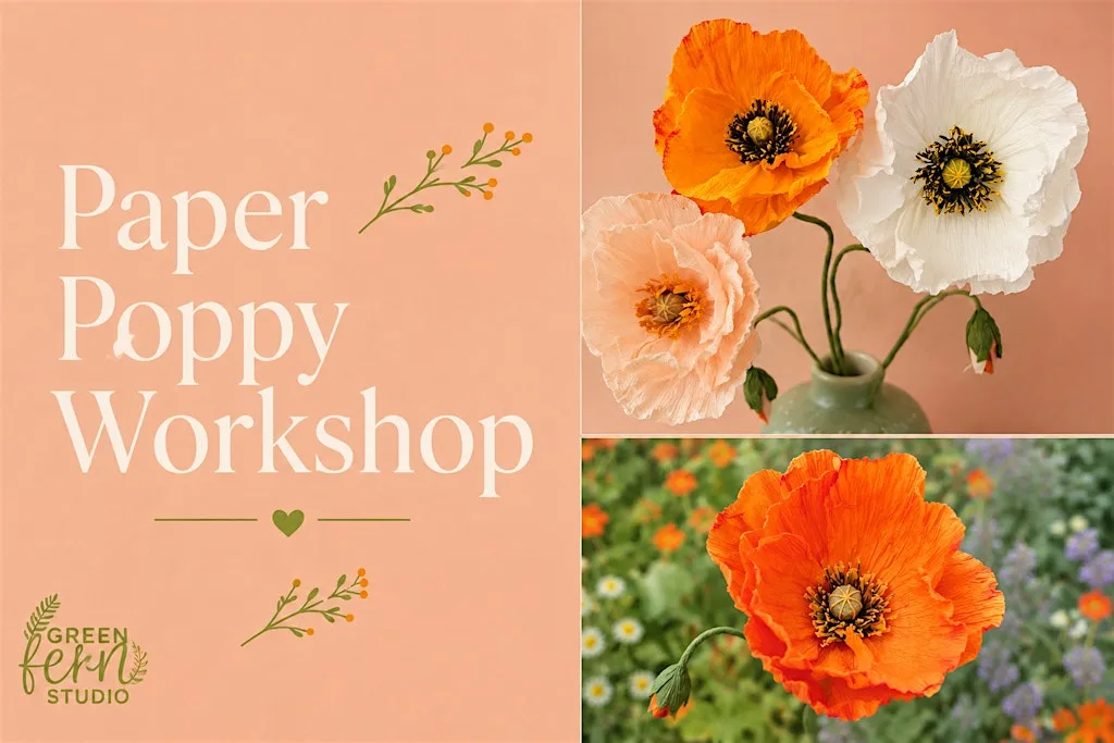 Paper Poppy Workshop
