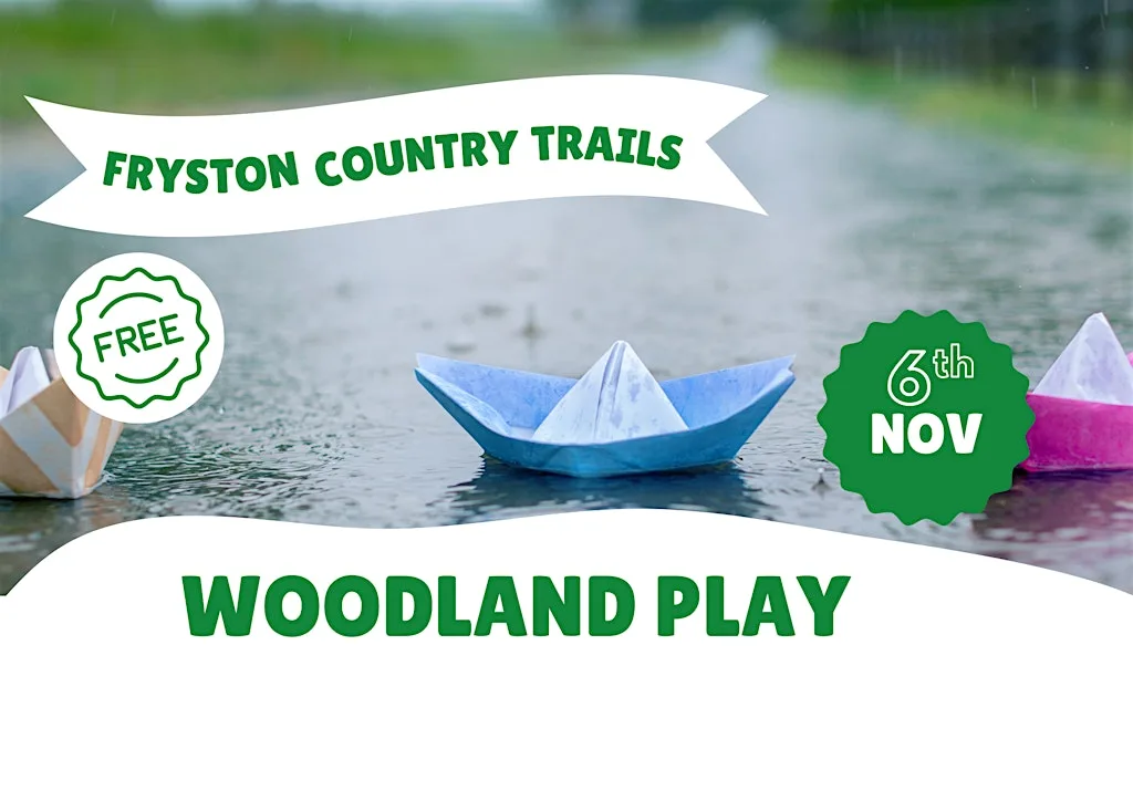 Rainy Day Scientists Woodland Play at Fryston Country Trails