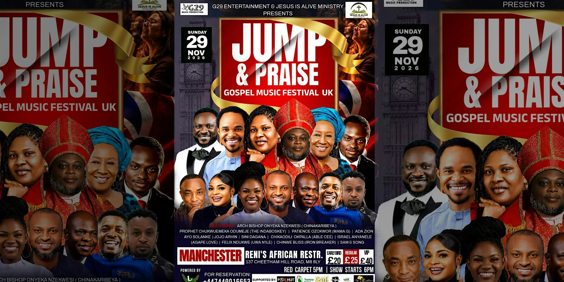 JUMP & PRAISE GOSPEL MUSIC FESTIVAL UK