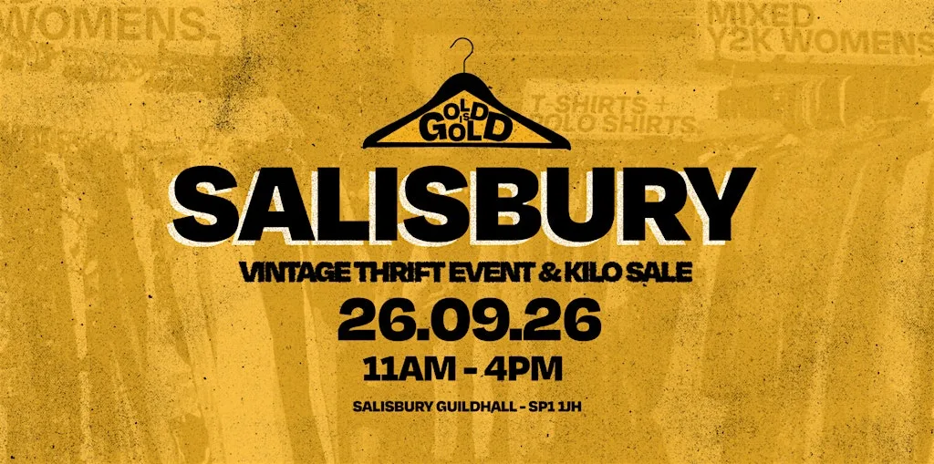 26th September - Salisbury's BEST Vintage Thrift Event & Kilo Sale at The Guildhall