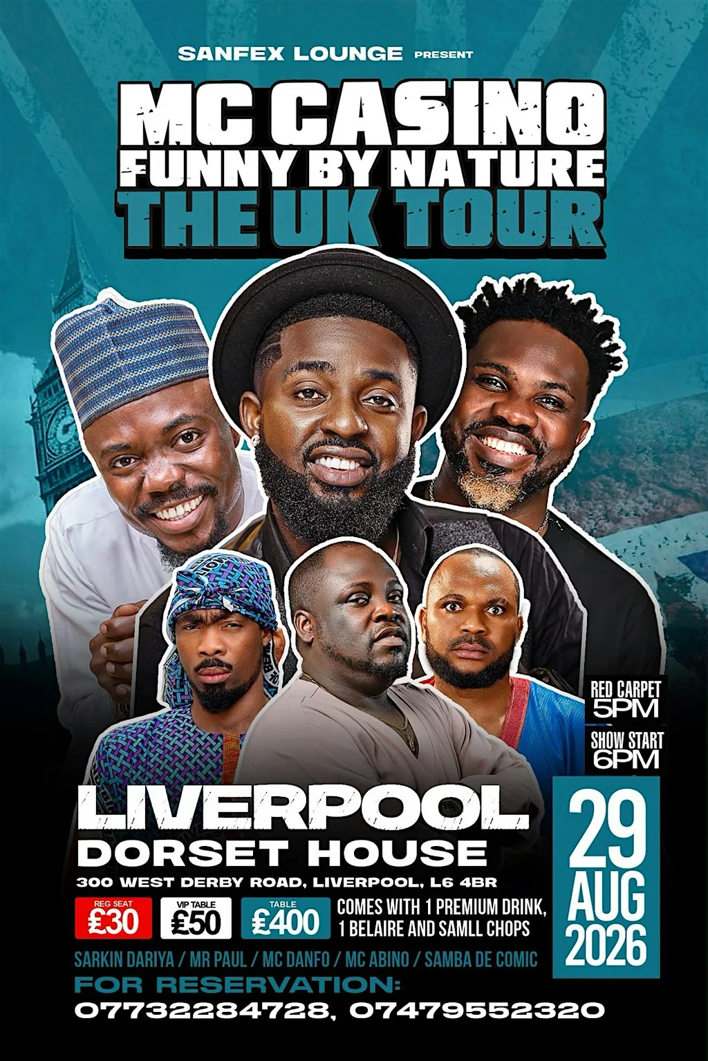 MC CASINO FUNNY BY NATURE UK TOUR LIVE IN LIVERPOOL