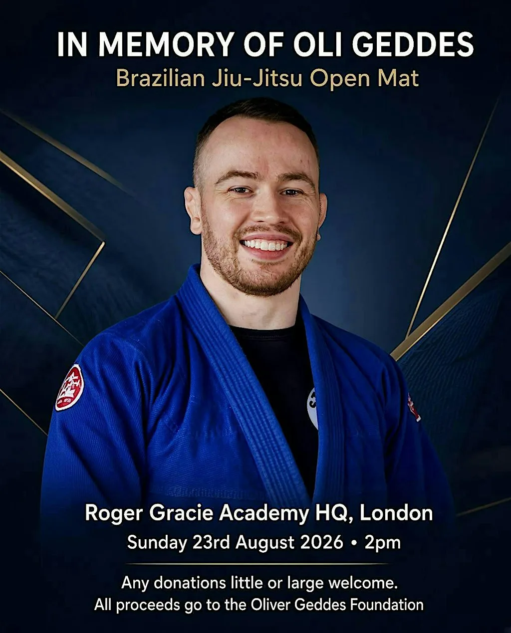 Oli Geddes Foundation - Open Mat
